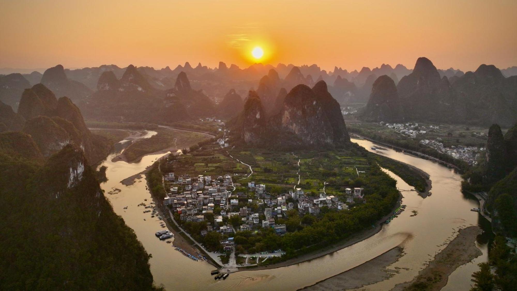 Li-River Island Resort Xingping يانغتشو المظهر الخارجي الصورة